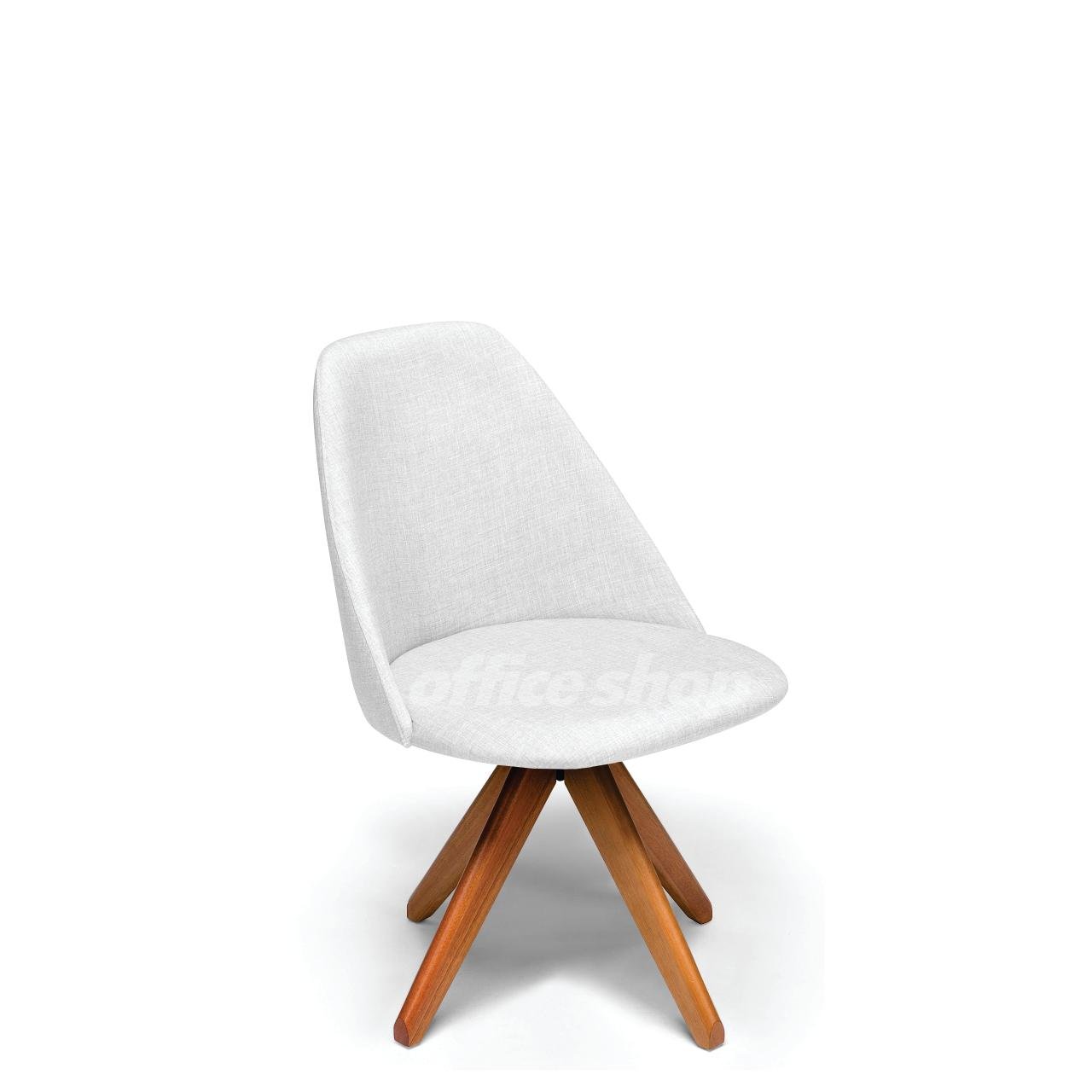 Cadeira Decor Mel em Madeira OFFICE SHOP - Facto Branco