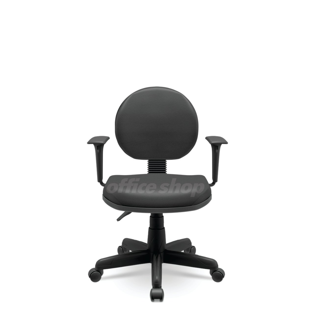 Cadeira Operativa Executiva Giratória OFFICE SHOP - Preta