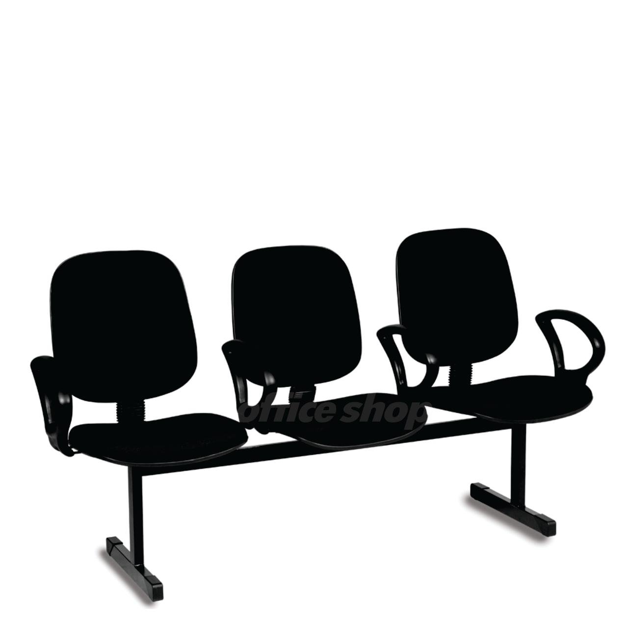 Longarina Diretor 3 Lugares OFFICE SHOP