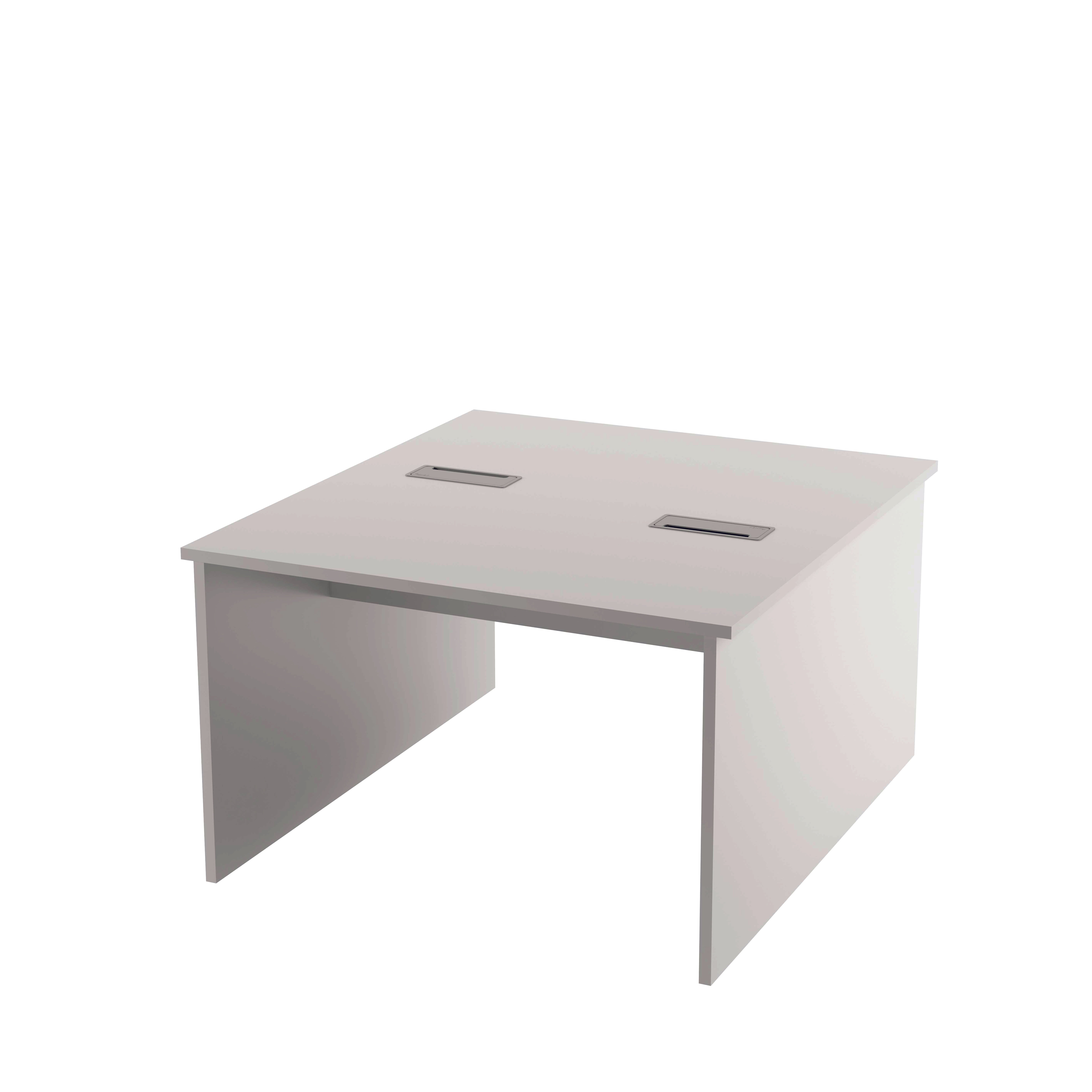 Plataforma Central Dupla Pé Painel Total OFFICE SHOP - 120x120x74cm 